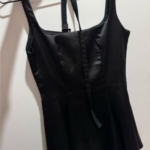 Elegant Black Sleeveless Dress